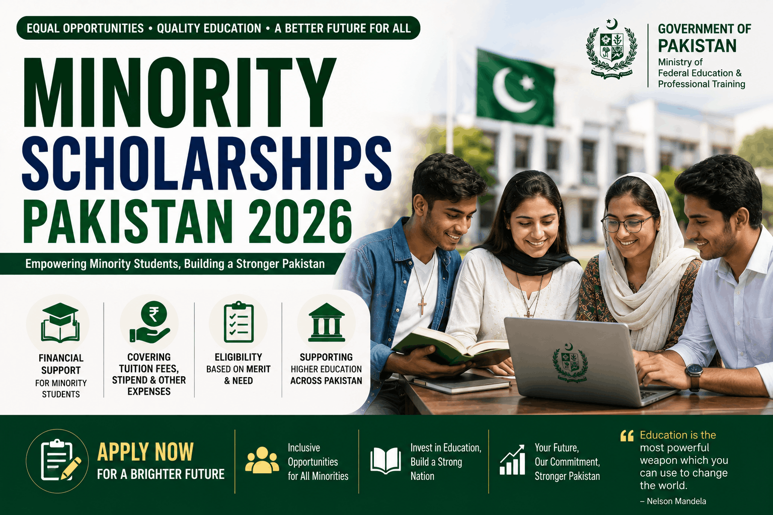 Minority Scholarships Pakistana