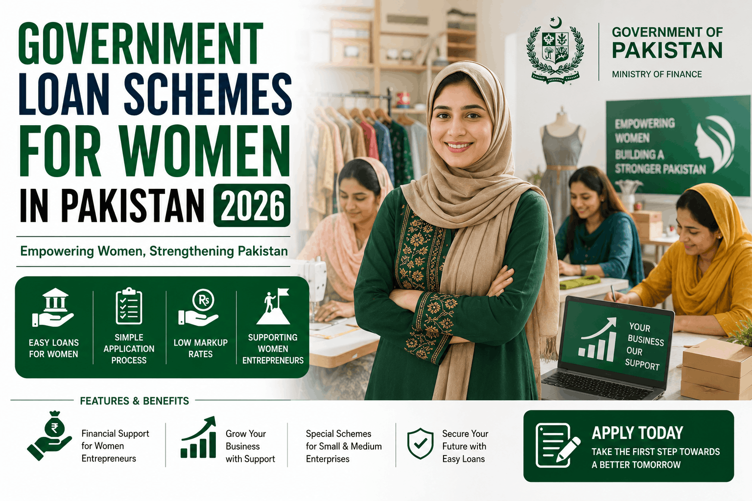 Government Loan Schemes for Women in Pakistan 2026