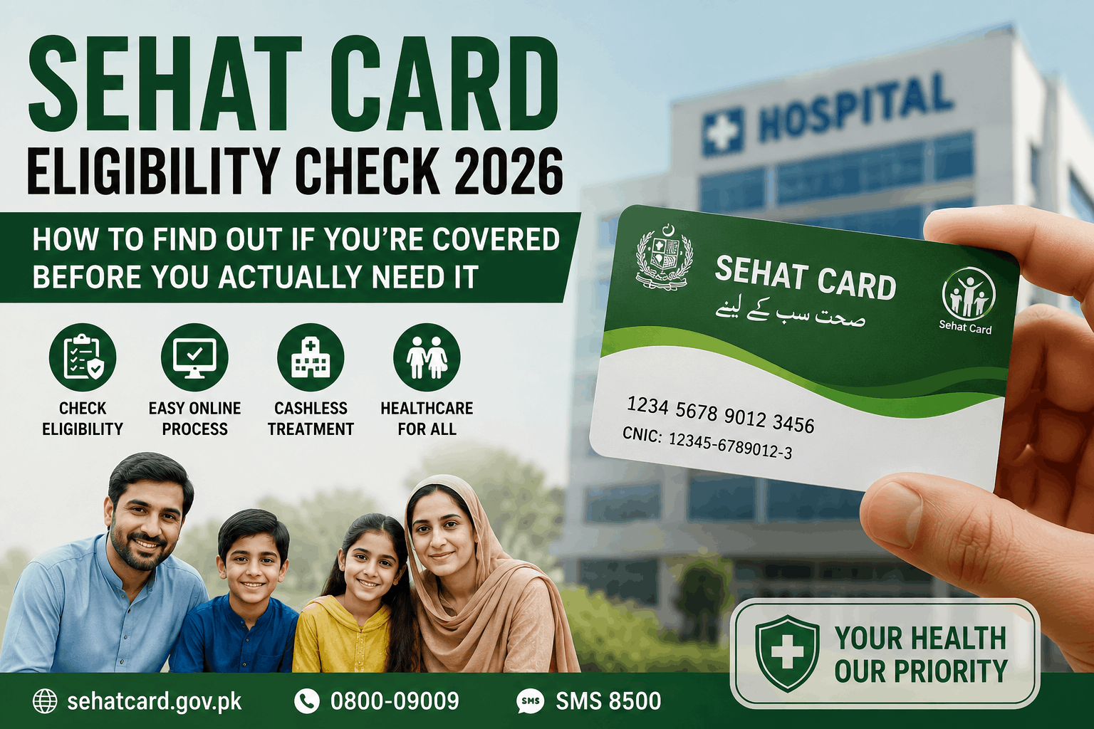 Sehat Card Eligibility Check