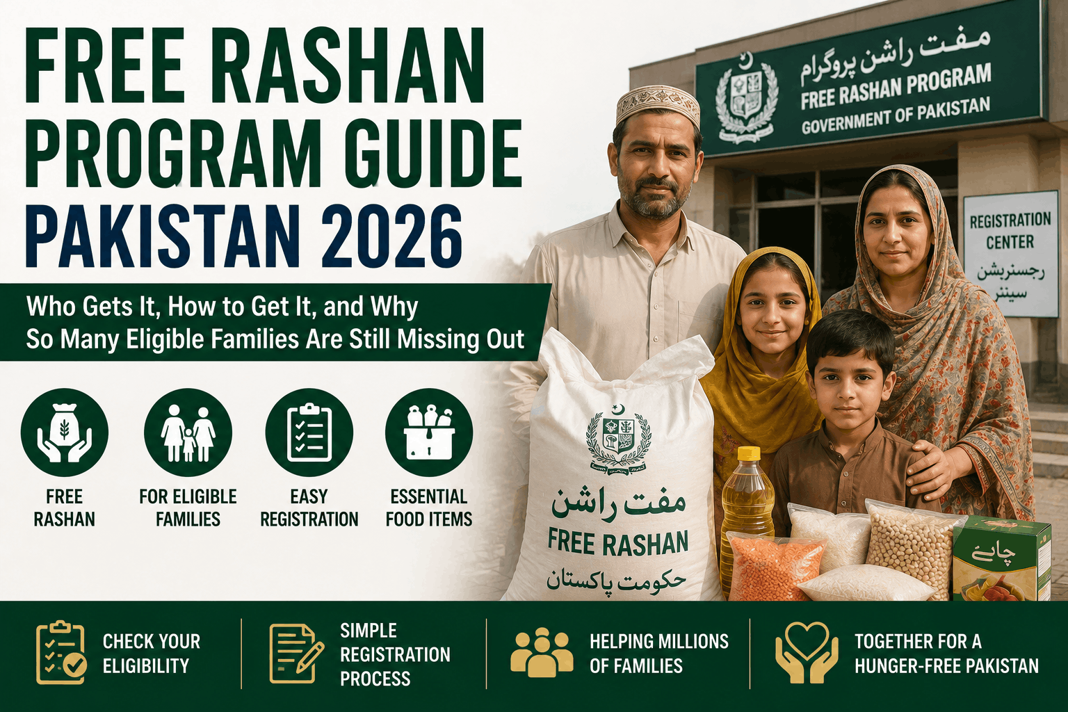 Free Rashan Program Guide Pakistan