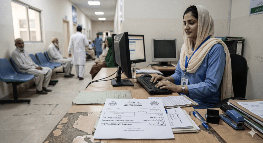 The Sehat Card only works at empanelled hospitals