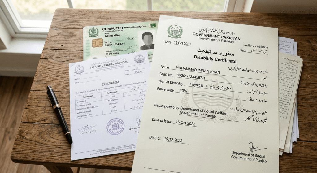 Disabled Person Support Schemes Pakistan